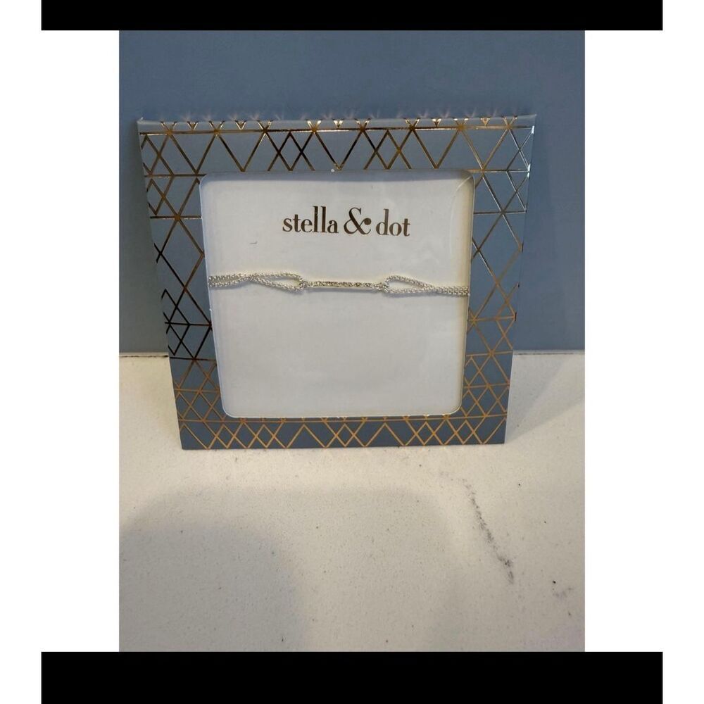 Stella & Dot Pave Wishing Bracelet - Silver NIB gifting birthday Christmas